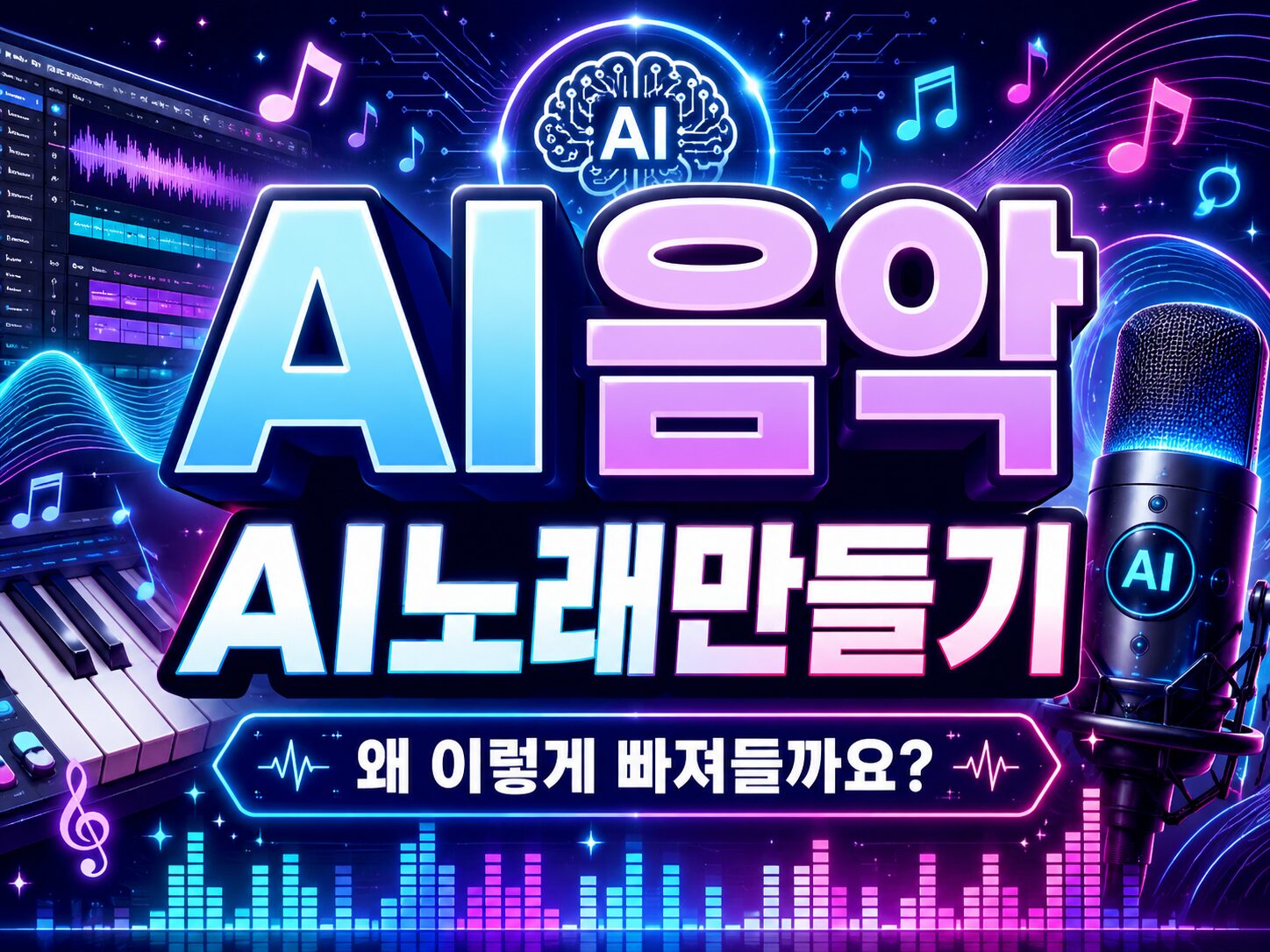 AI 음악 · AI 노래 만들기, 왜 이렇게 빠져들까요!