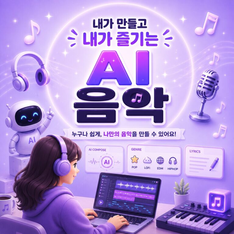 내가 만드는 AI 음악 썸네일