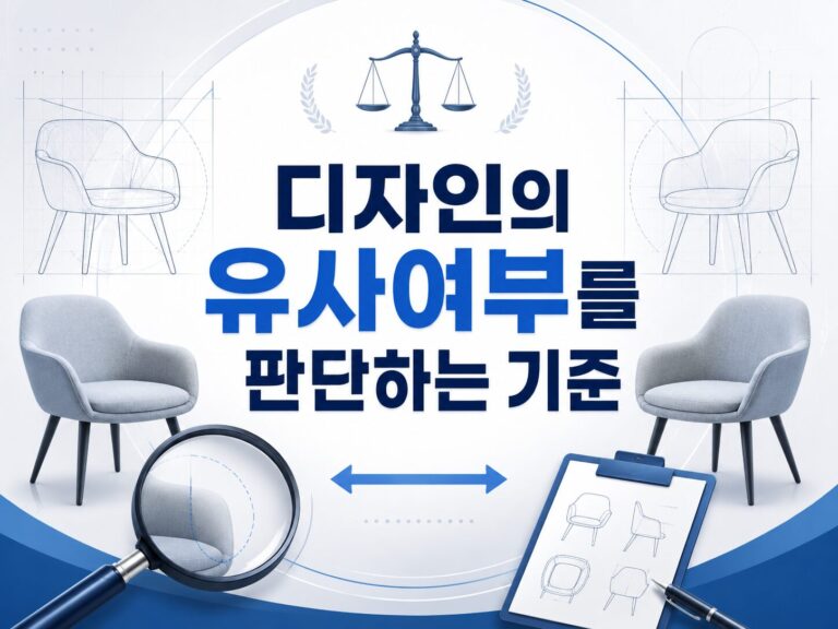 디자인 유사 판단기준