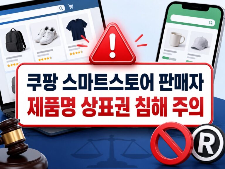 상품명이 타인의 상표권 침해