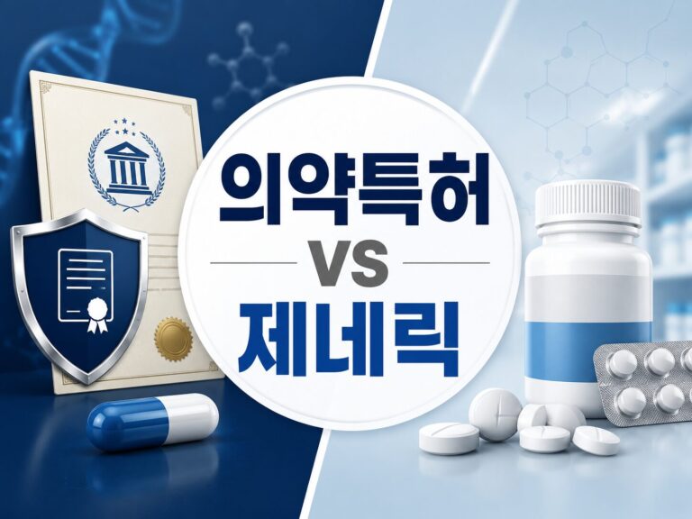 의약특허 vs 제네릭 썸네일